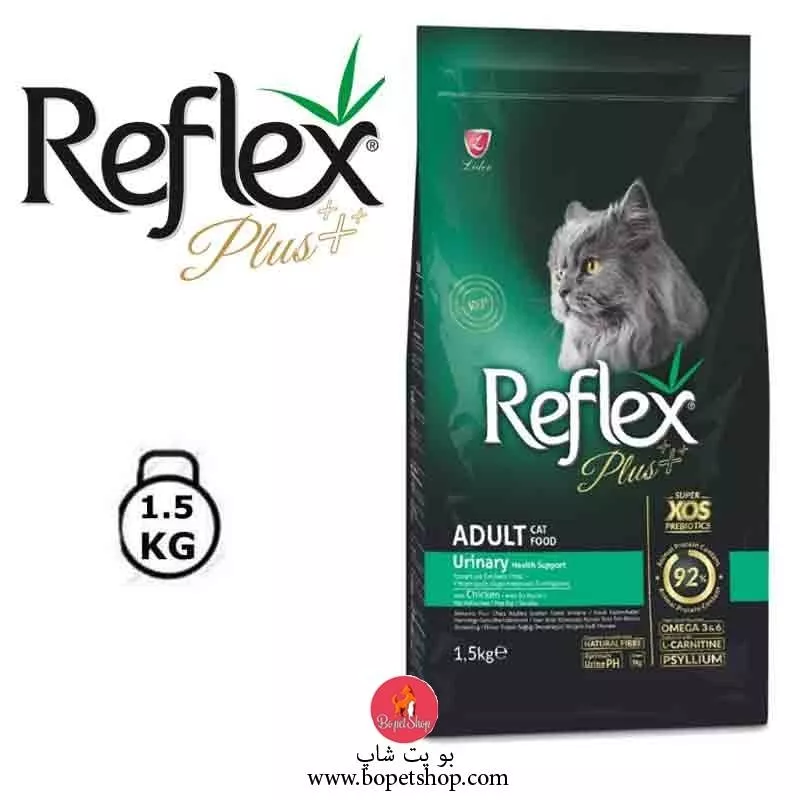 خرید غذای گربه بالغ یورینری رفلکس پلاس مخصوص مشکلات ادراری- Reflex-Dry-Food-Adult-Cat-urinary-chicken