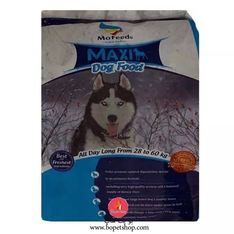 خرید خوراک سگ بزرگسال MAXI مفید 10Kg Mofeed Dog Food